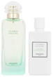 Zestaw unisex Hermes Jardin Un Jardin Sur Le Nil Woda toaletowa 100 ml + Balsam do ciała 80 ml (3346130434948) - obraz 2