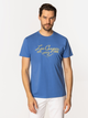 T-shirt męski bawełniany Lee Cooper Brand5-1160 XL Niebieski (5905991735809) - obraz 3