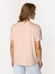 T-shirt damski z nadrukiem bawełniany Lee Cooper Cherry-1145 S Brzoskwiniowy (5905991729242) - obraz 2