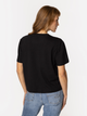 T-shirt damski basic bawełniany Lee Cooper Cropped-8515 S Czarny (5905991728801) - obraz 2