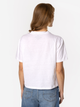 Футболка бавовняна жіноча Lee Cooper Cropped-8515 M Біла (5905991728900) - зображення 2