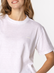 Футболка бавовняна жіноча Lee Cooper Cropped-8515 S Біла (5905991728887) - зображення 4