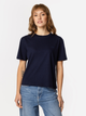 T-shirt damski basic bawełniany Lee Cooper Cropped-8515 M Granatowy (5905991728863) - obraz 3