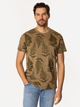 Футболка бавовняна довга чоловіча Lee Cooper Fern-3170 2XL Хакі (5905991727859) - зображення 1