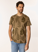 T-shirt męski z nadrukiem bawełniany Lee Cooper Fern-3170 M Khaki (5905991727828) - obraz 3