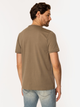 T-shirt męski basic bawełniany Lee Cooper Henley-1160 M Khaki (5905991736608) - obraz 2