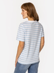 T-shirt damski w paski bawełniany Lee Cooper Karmen-4160 S Błękitny (5905991728405) - obraz 2