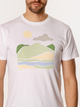 Футболка бавовняна довга чоловіча Lee Cooper Landscape-1145 2XL Біла (5905991727606) - зображення 4