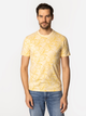 T-shirt męski z nadrukiem bawełniany Lee Cooper Lemon-3170 L Żółty (5905991727712) - obraz 3