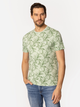 T-shirt męski z nadrukiem bawełniany Lee Cooper Lemon-3170 2XL Zielony (5905991727699) - obraz 3