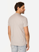 T-shirt męski bawełniany Lee Cooper East London3-1160 S Beżowy (5905991726586) - obraz 2