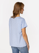 T-shirt damski basic bawełniany Lee Cooper Lydia-8317 M Błękitny (5905991728542) - obraz 2