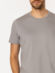 T-shirt męski basic bawełniany Lee Cooper Obutch-875 2XL Szary (5905991736264) - obraz 3