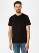 Футболка бавовняна довга чоловіча Lee Cooper Obutch-875 2XL Чорна (5905991736011) - зображення 1