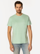 T-shirt męski basic bawełniany Lee Cooper Obutch-875 XL Zielony (5905991736431) - obraz 3