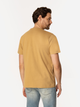 T-shirt męski basic bawełniany Lee Cooper Obutch-875 M Musztardowy (5905991736196) - obraz 2