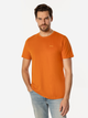 T-shirt męski basic bawełniany Lee Cooper Obutch-875 2XL Pomarańczowy (5905991736318) - obraz 1