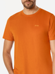 T-shirt męski basic bawełniany Lee Cooper Obutch-875 L Pomarańczowy (5905991736295) - obraz 4