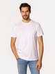 T-shirt męski basic bawełniany Lee Cooper Obutch-875 2XL Biały (5905991736073) - obraz 1