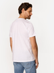 T-shirt męski basic bawełniany Lee Cooper Obutch-875 3XL Biały (5905991736080) - obraz 2