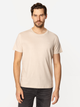 Футболка бавовняна довга чоловіча Lee Cooper Oslo-8515 L Бежева (5905991728177) - зображення 3
