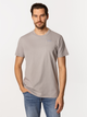 T-shirt męski basic bawełniany Lee Cooper Pocket-1160 M Szary (5905991727026) - obraz 1