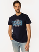 Футболка бавовняна довга чоловіча Lee Cooper Run Club-1160 3XL Чорна (5905991735694) - зображення 3