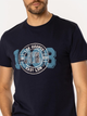 Футболка бавовняна довга чоловіча Lee Cooper Run Club-1160 3XL Чорна (5905991735694) - зображення 4