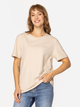 T-shirt damski basic bawełniany Lee Cooper Sia-9505 S Brzoskwiniowy (5905991736837) - obraz 1