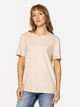 T-shirt damski basic bawełniany Lee Cooper Sia-9505 S Brzoskwiniowy (5905991736837) - obraz 3