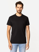 Футболка бавовняна довга чоловіча Lee Cooper Simple-1180 XL Чорна (5905991726951) - зображення 3