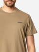 T-shirt męski basic bawełniany Lee Cooper Simple-1180 L Khaki (5905991726777) - obraz 3