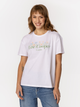 T-shirt damski bawełniany Lee Cooper Spring-1160 S Biały (5905991729167) - obraz 3