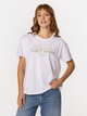 T-shirt damski bawełniany Lee Cooper Spring-1160 XL Biały (5905991729198) - obraz 1