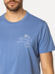 T-shirt męski basic bawełniany Lee Cooper Summer-1145 L Niebieski (5905991727620) - obraz 4