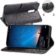 Кожаный чехол-книжка Epik Art Case с визитницей для Huawei Mate 10 Lite Черный - изображение 5