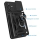 Протиударний чохол Armor Ring + захиcт камери для Samsung Galaxy A34 (A346) Simon case чорний - изображение 12