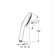 Ручний душ Grohe Tempesta Cube 110 3 режими (27574003) - зображення 2