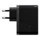 Блок живлення – мережевий адаптер Baseus GaN5 Pro Fast Charger 100W (CCGP090201) чорний - зображення 2