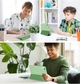 Чехол Bento для iPad mini 6/7 Light Green (40921) - изображение 7