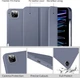 Чехол Bento для iPad Pro 11" 2024 Gray Blue (40923) - изображение 2