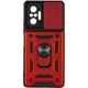 Протиударний броньований чохол із захистом камери для Xiaomi Redmi Note 10 Pro Armor Case Keysion red - изображение 1
