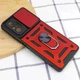 Протиударний броньований чохол із захистом камери для Xiaomi Redmi Note 10 Pro Armor Case Keysion red - изображение 8