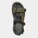 Мужские сандалии Geox U4550B-011EK-C3009 40 26.7 см Хаки (8058192246371) - изображение 5