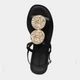 Женские сандалии кожаные Geox D55YMF-0001J-C9999 38 24.7 см Черные (8058192287848) - изображение 6