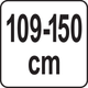 Łata zębata Yato z regulowaną długością 109-150 cm (YT-30700) - obraz 3