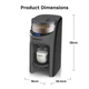 Апарат для приготування молочної суміші Baby Brezza Formula Pro Advanced Charcoal, FRP0132 - зображення 12