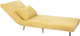 Sofa HOMLA Solace 1-osobowa z funkcją spania 83 x 91 x 84 cm Mustard (5904183871646) - obraz 4