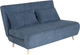 Sofa HOMLA Solace 2-osobowa z funkcją spania 140 x 91 x 84 cm Dark Blue (5904183871677) - obraz 1