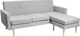 Модульний диван HOMLA MAMALU 197 x 82.5 x 86 см Grey (5906496707827) - зображення 1